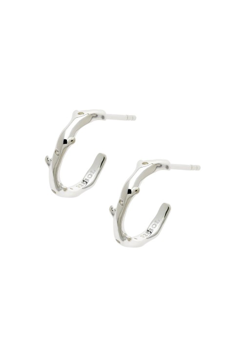 Twig Loop Earrings - Strange of London