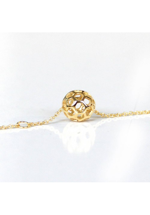 Honey Comb Ball Bracelet - Strange of London
