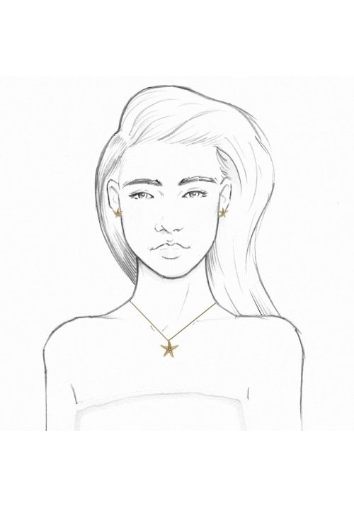 Starfish Necklace - Strange of London