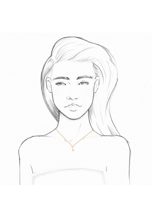 Mini Gold Bee Key Pendant - Strange of London