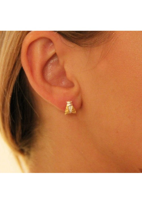 Honey Bee Stud Earrings - Strange of London