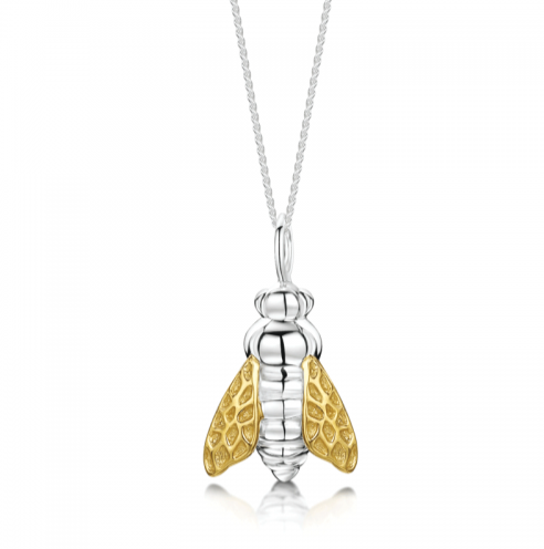 Honey Bee Necklace and Chain