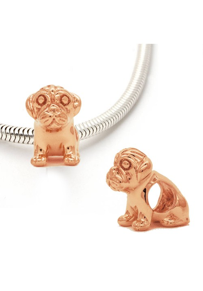 Sitting Pug Dog Charm - Strange of London
