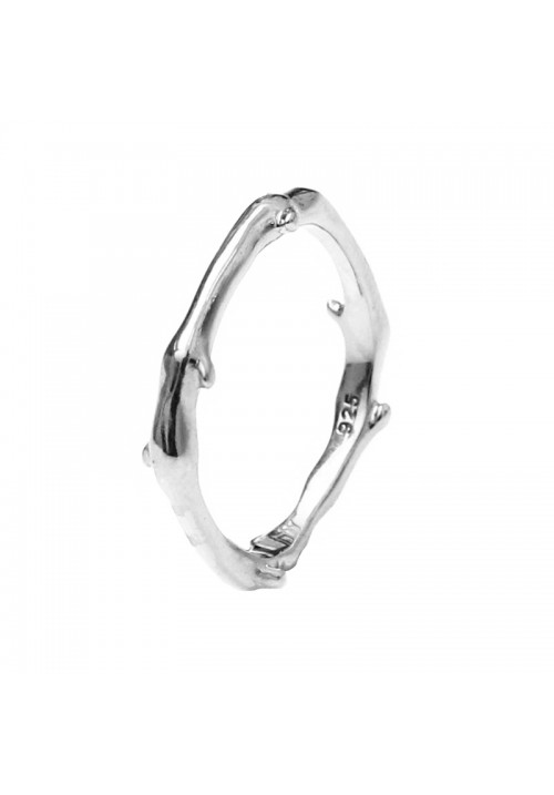 Twig Ring - Strange of London Silver or Gold