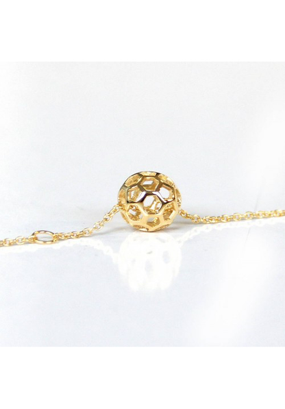 Honey Comb Ball Bracelet - Strange of London