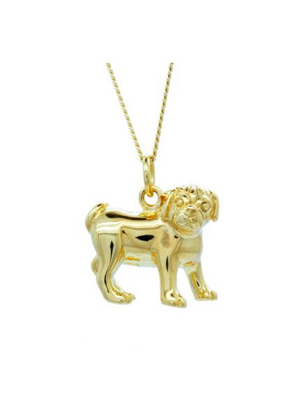 Pug Dog Pendant - Strange of London