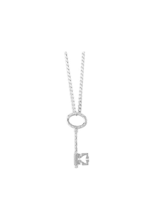 Mini Silver Bee Key Pendant