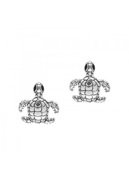 Sea Turtle Stud Earrings - Strange of London